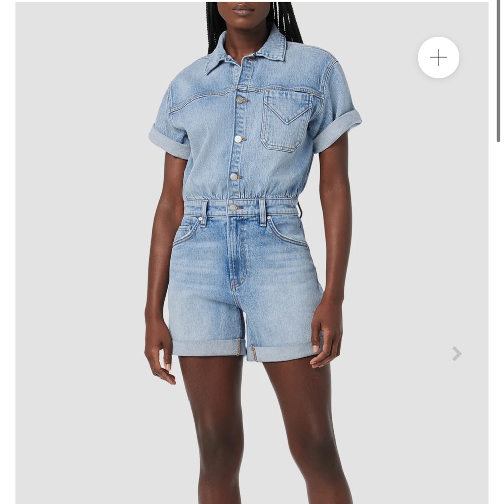 Hudson short sleeve romper